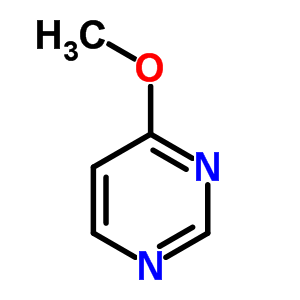 4-甲氧基嘧啶结构式_6104-41-2结构式