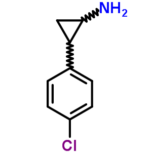 2-(4-Chlorophenyl)cyclopropanamine Structure,61114-41-8Structure