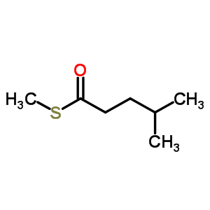 S-methyl 4-methylpentanethioate Structure,61122-71-2Structure