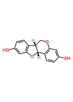 3,9-Dihydroxypterocarpan Structure,61135-91-9Structure