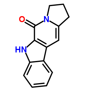 1,2,3,6-四氢吲哚啉[6,7-b]吲哚-5-酮结构式_612065-16-4结构式