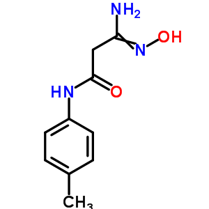 2-(N-hydroxycarbamimidoyl)-n-P-tolyl-acetamide Structure,61239-35-8Structure