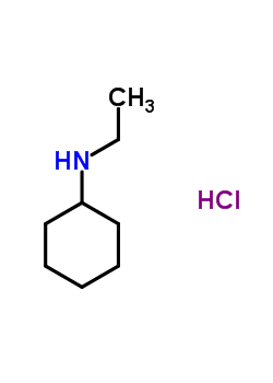 N-乙基环己胺盐酸盐结构式_61278-98-6结构式