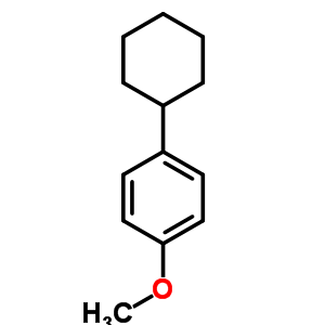 1-Cyclohexyl-4-methoxy-benzene Structure,613-36-5Structure