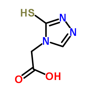 2-(5-Thioxo-1h-1,2,4-triazol-4(5h)-yl)acetic acid Structure,61336-27-4Structure