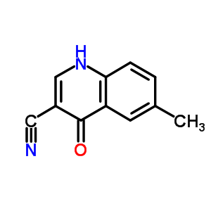 4-Hydroxy-6-methyl-quinoline-3-carbonitrile Structure,61338-30-5Structure