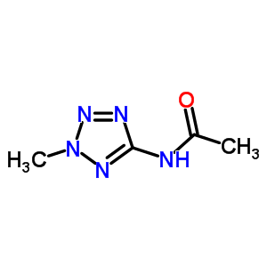 N-(2-methyltetrazol-5-yl)acetamide Structure,6154-06-9Structure