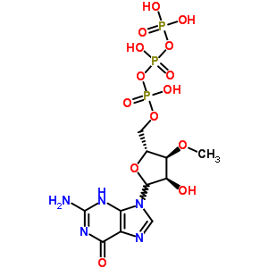 3-O-甲基鸟苷三磷酸结构式_61556-45-4结构式