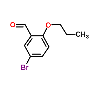 5-Bromo-2-propoxybenzaldehyde Structure,61564-89-4Structure