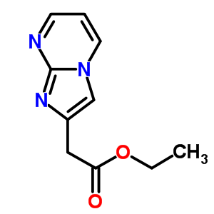 咪唑并[1,2-a]嘧啶-2-基-乙酸乙酯结构式_61571-27-5结构式