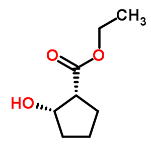 Ethyl (1r,2s)-cis-2-hydroxycyclopentanecarboxylate Structure,61586-79-6Structure