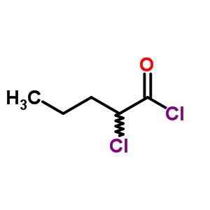 2-氯戊酰氯结构式_61589-68-2结构式