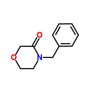 4-Benzyl-morpholin-3-one Structure,61636-32-6Structure