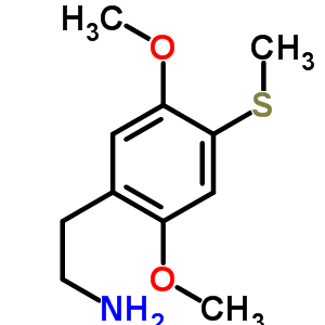 1-(2,5-Dimethoxy-4-methylthiophenyl)-2-aminopropane hydrochloride Structure,61638-07-1Structure