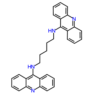 N,n-bis(9-acridinyl)-1,5-pentanediamine Structure,61732-86-3Structure