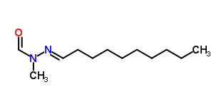 Decanal n-formyl-n-methyl hydrazone Structure,61748-15-0Structure