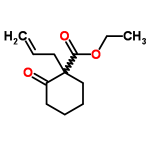 Ethyl 2-oxo-1-prop-2-enyl-cyclohexane-1-carboxylate Structure,61771-75-3Structure