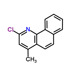 Benzo[h]quinoline, 2-chloro-4-methyl- Structure,61773-06-6Structure