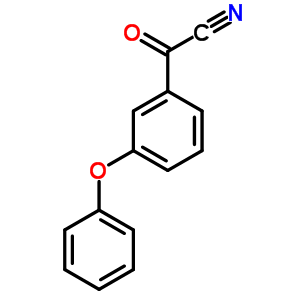 (M-phenoxyphenyl)oxoacetonitrile Structure,61775-25-5Structure