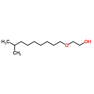 Α-异癸基-Ω-羟基-聚(氧-1,2-亚乙基)结构式_61827-42-7结构式