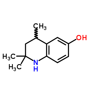 2,2,4-Trimethyl-1,2,3,4-tetrahydro-quinolin-6-ol Structure,61855-46-7Structure