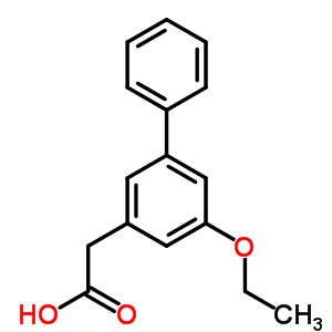 5-Ethoxy-3-biphenylacetic acid Structure,61888-55-9Structure