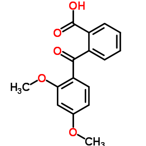 Benzoic acid,2-(2,4-dimethoxybenzoyl)- Structure,61959-31-7Structure