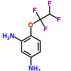 4-(1,1,2,2-Tetrafluoroethoxy)-3-benzenediamine Structure,61988-37-2Structure