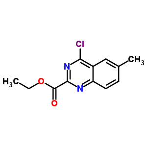 Ethyl 4-chloro-6-methyl-2-quinazolinecarboxylate Structure,620957-95-1Structure