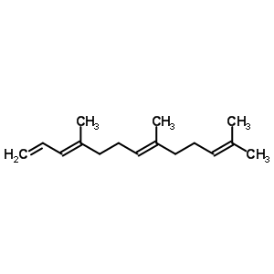 (3E,7e)-4,8,12-trimethyltrideca-1,3,7,11-tetraene Structure,62235-06-7Structure