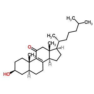 3-Hydroxycholest-8-en-11-one Structure,62250-89-9Structure