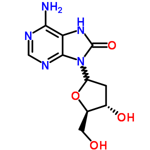 8-氧代-2-脱氧腺苷酸结构式_62471-63-0结构式