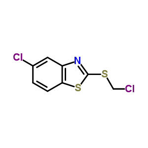 Benzothiazole,5-chloro-2-[(chloromethyl)thio]- Structure,62601-20-1Structure