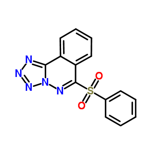 Tetrazolo[5,1-a]phthalazine, 6-(phenylsulfonyl)- Structure,62645-33-4Structure