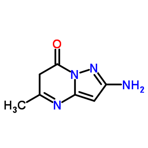 2-Imino-5-methyl-2,6-dihydropyrazolo(1,5-a)pyrimidin-7(1h)-one Structure,62679-02-1Structure