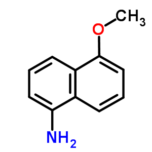 5-甲氧基-1-萘胺结构式_6271-81-4结构式