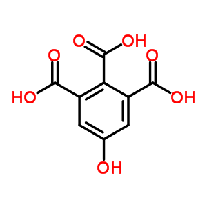 5-Hydroxybenzene-1,2,3-tricarboxylic acid Structure,6274-40-4Structure