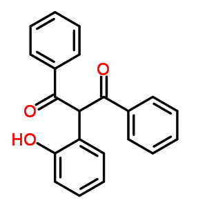 2-(2-羟基苯基)-1,3-二苯基-1,3-丙二酮结构式_6274-70-0结构式