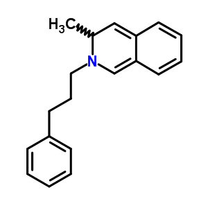 3-Methyl-2-(3-phenylpropyl)-3h-isoquinoline Structure,6277-87-8Structure