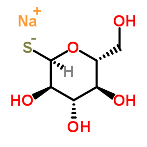 1-Thio-d-glucose sodium salt Structure,62778-20-5Structure