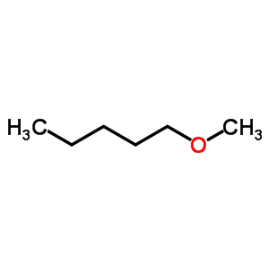 1-甲氧基戊烷结构式_628-80-8结构式