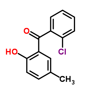 2-Chloro-2-hydroxy-5-methylbenzophenone Structure,6280-52-0Structure