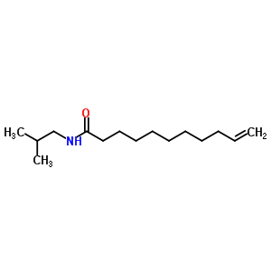 N-isobutyl-10-undecenamide Structure,62855-91-8Structure