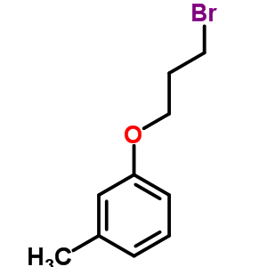 1-(3-Bromopropoxy)-3-methylbenzene Structure,6291-74-3Structure