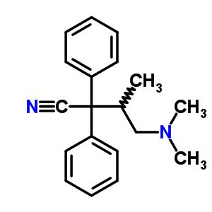 Methadone hydrochloride Structure,6293-01-2Structure