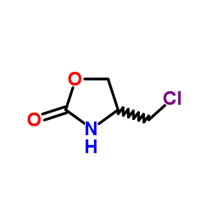 4-(氯甲基)-2-噁唑烷酮结构式_62941-88-2结构式