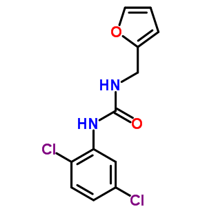 3-(2,5-Dichlorophenyl)-1-(2-furylmethyl)urea Structure,6298-29-9Structure