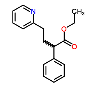 Ethyl 2-phenyl-4-pyridin-2-yl-butanoate Structure,6301-76-4Structure