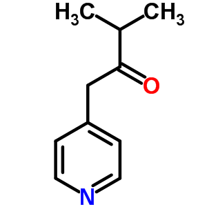 2-Butanone,3-methyl-1-(4-pyridinyl)- Structure,6304-29-6Structure