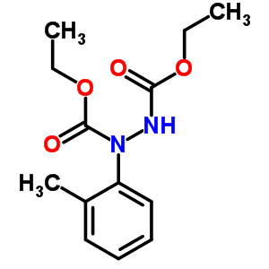 Ethyl n-(ethoxycarbonylamino)-n-(2-methylphenyl)carbamate Structure,6304-65-0Structure